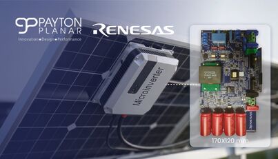 Payton and Renesas Advance 500W Single-Stage Solar Microinverter with GaN Technology