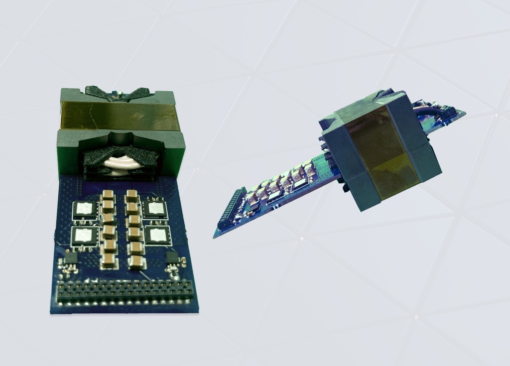 500W Hybrid Transformer with Integrated Synchronous Rectification